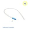 SONDA URETRAL N.04 EM PVC PGC C/10 MEDSONDA