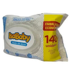Toalha Umedecida Isababy 100 Primeiros Dias C/100 Unidades