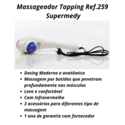 MASSAGEADOR TAPPING 110V SUPERMEDY