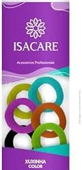 GOMINHA  ISACARE BOTANIC ELASTICO DE MEIA COLORIDO P/ CABELO C/06