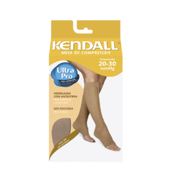 MEIA KENDALL ALTA COMPRESSAO 3/4 S/PONTEIRA MEL  1882  M