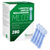 LANCETA P/LANCETADOR 30G  C/100 UNIVERSAL MEDLEVENS