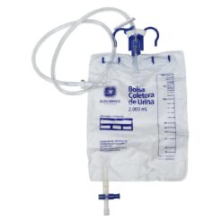 Bolsa Coletora de Urina 2L com Ponto de Coleta Descarpack