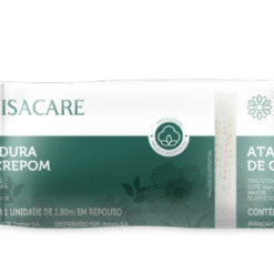 ATADURA CREPOM 12CMX1,80MTS ISACARE UNITÁRIO