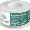 ESPARADRAPO IMPERMEAVEL BRANCO 2,5CMX4,5MT ISACARE