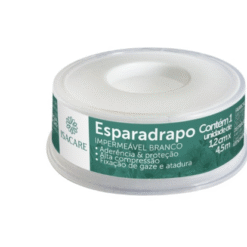 ESPARADRAPO IMPERMEAVEL BRANCO1,2CMX4,5MTS ISACARE