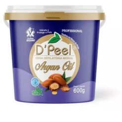 CERA DEPILATÓRIA MORNA ARGAN OIL D'PEEL 600G
