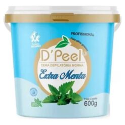 CERA DEPILATÓRIA MORNA EXTRA MENTA D'PEEL 600G