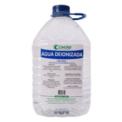 AGUA DEIONIZADA CINORD 5 L